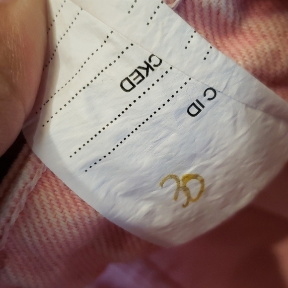 𝅺LUCKY Brand Pink Acid Wash Jeans NWT - Picture 10 of 10